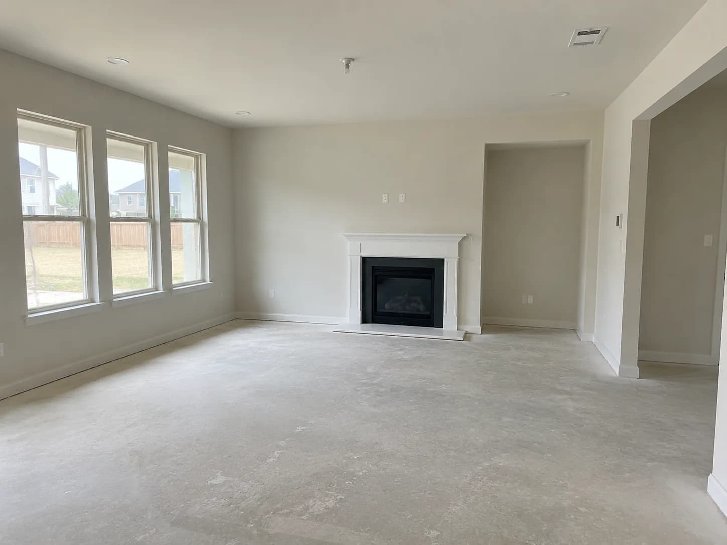 Before — living room