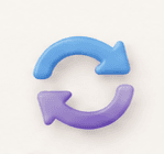 One-click furniture swap icon