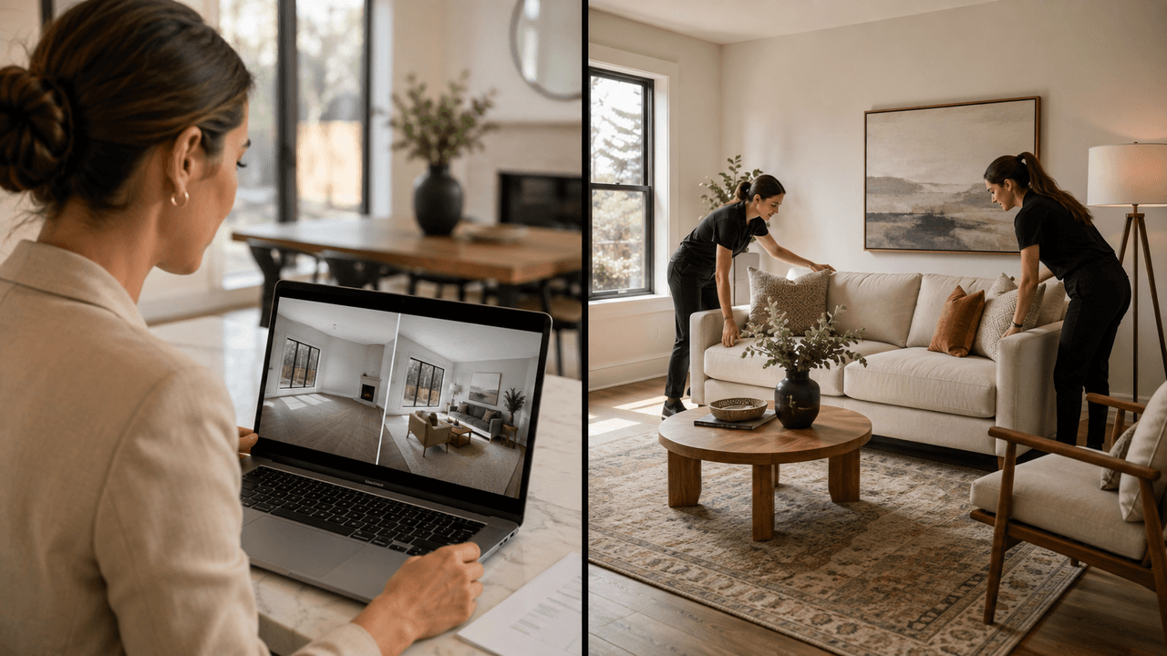 AI Virtual Staging vs. Traditional Staging: Which Should You Choose?